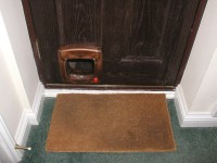fitting catflap