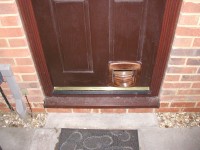 fitting catflap